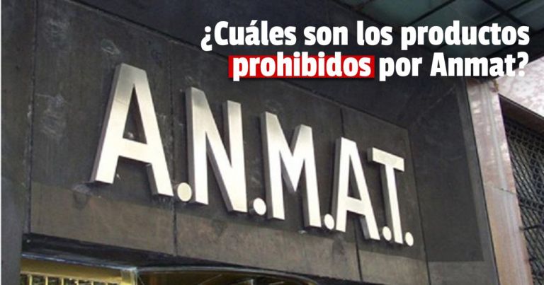 Anmat Prohibi La Comercializaci N De Varios Productos Alimentarios