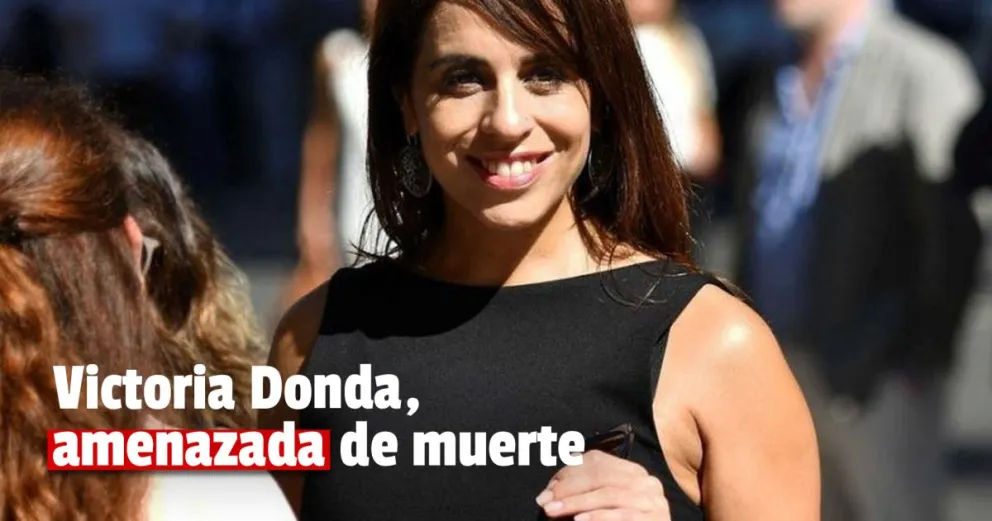 Amenazaron de muerte a Victoria Donda 