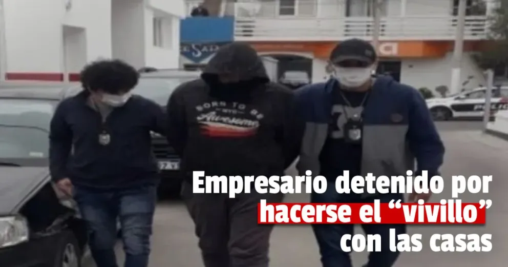 Un empresario sanjuanino detenido por estafas con venta de casas
