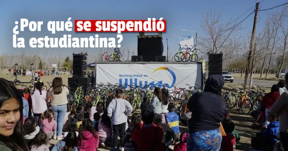 La Municipalidad de Ullum decidió reprogramar la estudiantina por lluvia 