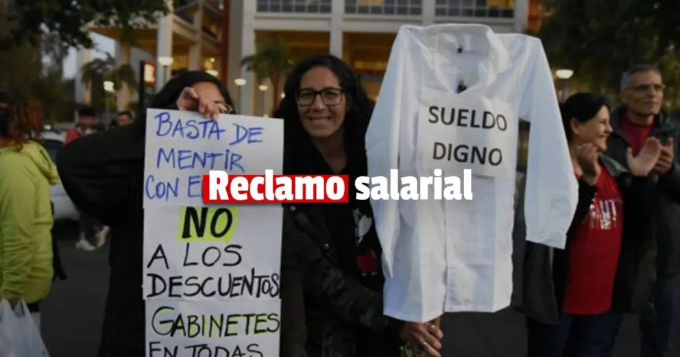 Nuevamente docentes autoconvocados marcharon en busca de mejoras salariales