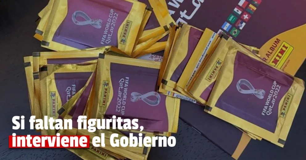 El Gobierno intervendrá ante el faltante de figuritas del Mundial