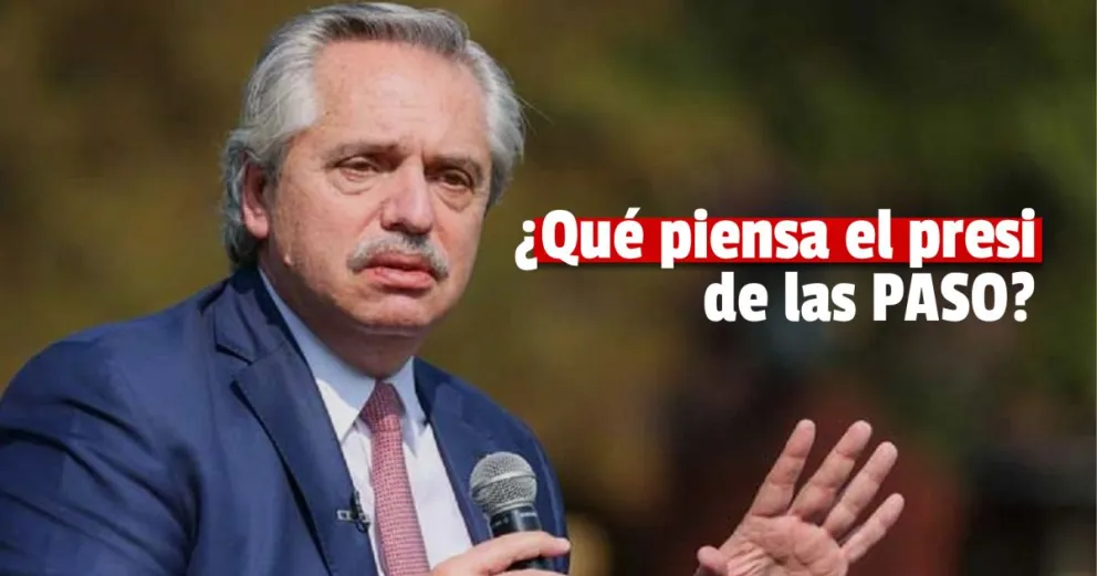 El presidente habló sobre las PASO en Houston