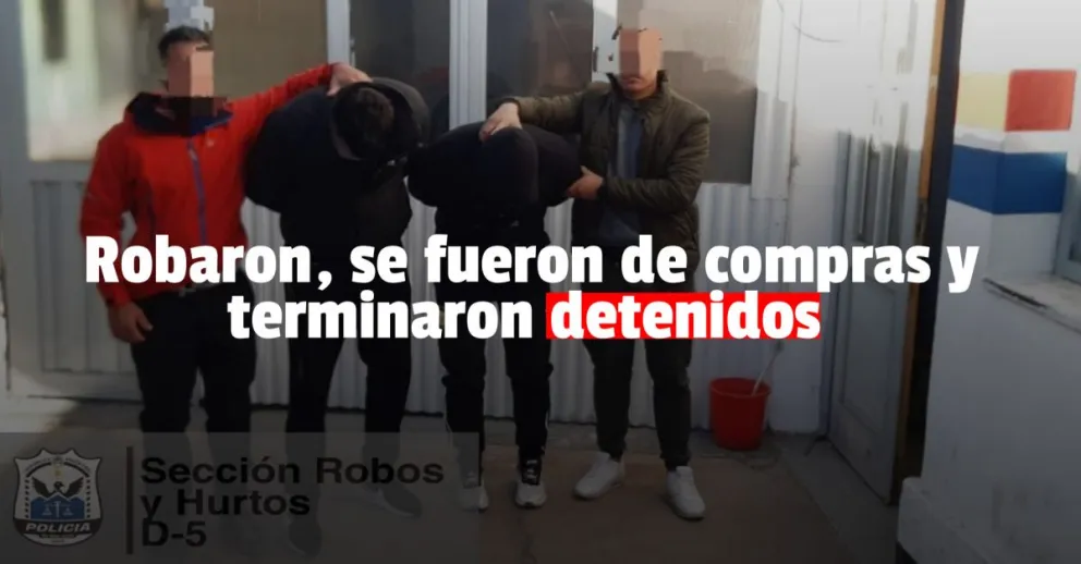 Dos hombres fueron detenidos por robar más de 10 mil dólares 