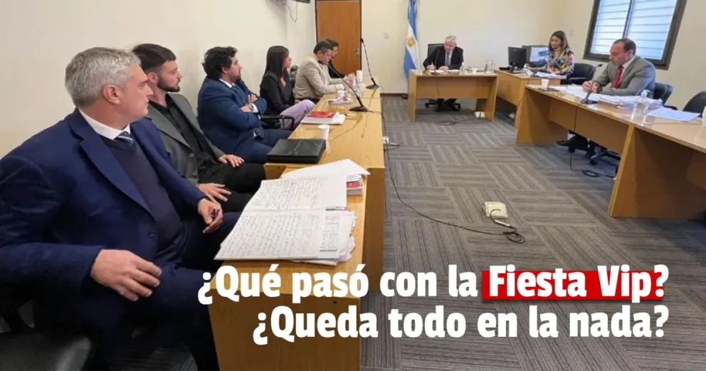Fiesta Vip: comenzó una audiencia clave que determinará si la causa prescribe 