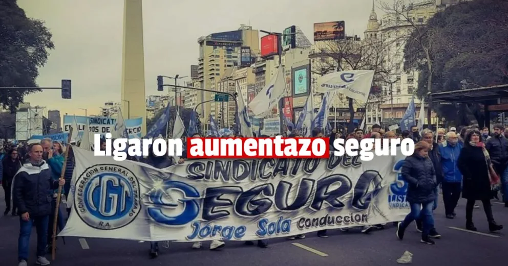 Paritaria récord: el sindicato del Seguro logró un aumento de casi el 110% anual