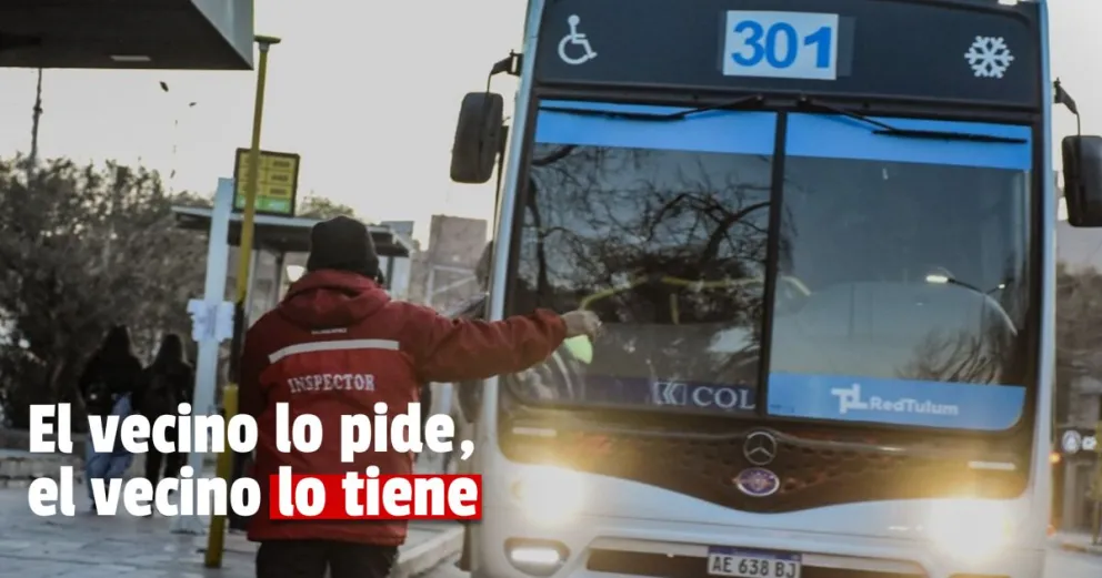 Cambiaron recorridos de cinco líneas de la RedTulum