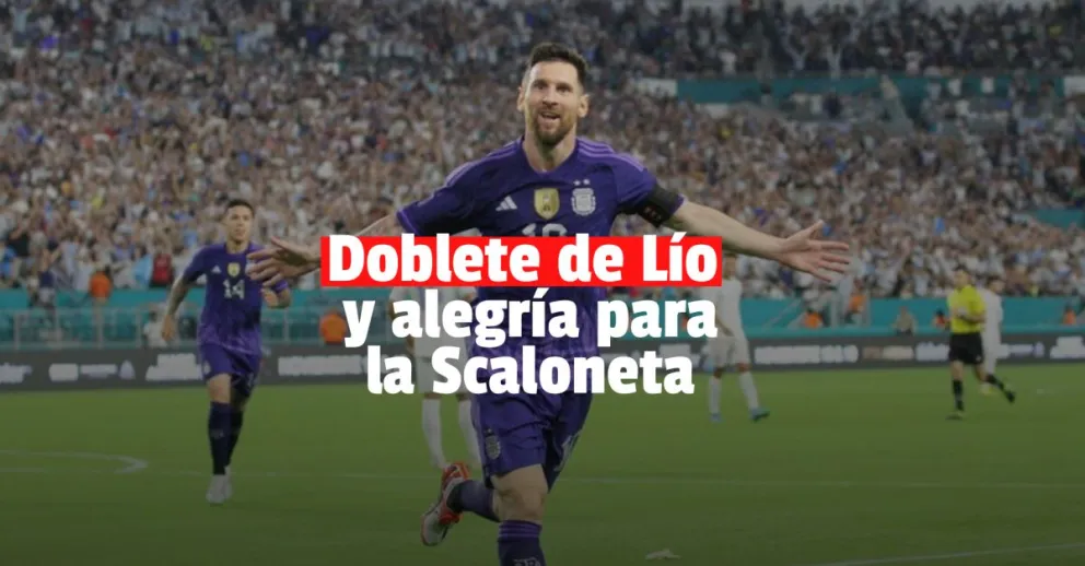 La Selección derrotó a Honduras con doblete de Messi