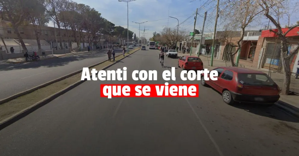 OSSE interrumpirá la mitad de calle Libertador en una transitada zona