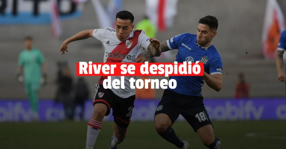 River perdió al final del partido y se despide de la pelea por el torneo