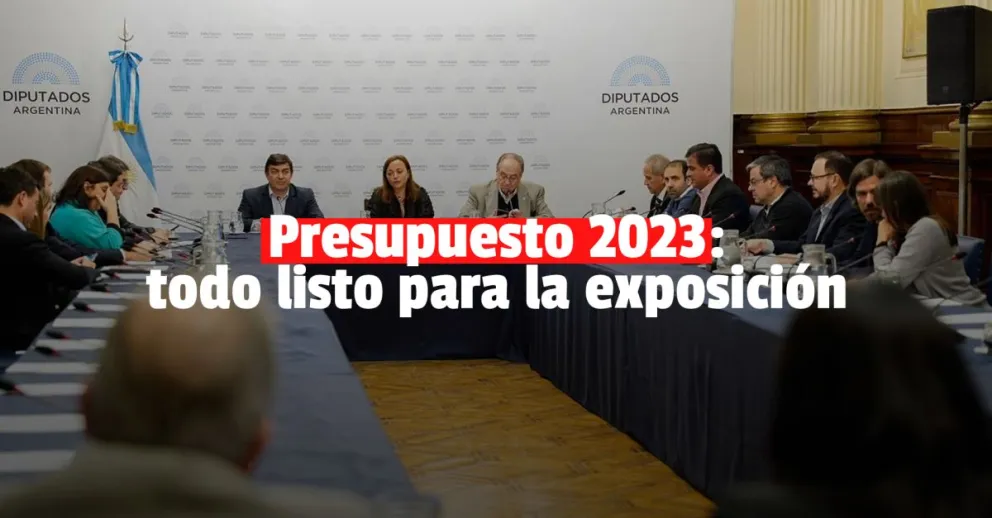 Presupuesto 2023: todo listo para la exposición de Massa el próximo miércoles