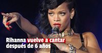 La cantante Rihanna confirmó que actuará en el Super Bowl