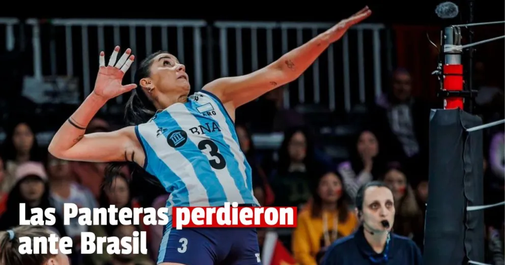 Las Panteras perdieron con Brasil y van por una final