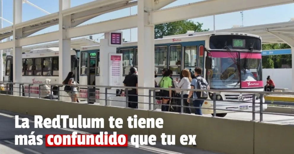 RedTulum: por sugerencias de los usuarios se modificó el recorrido de seis líneas