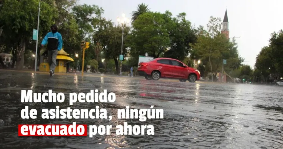 Por las lluvias se registraron muchos pedidos de asistencia en varios departamentos