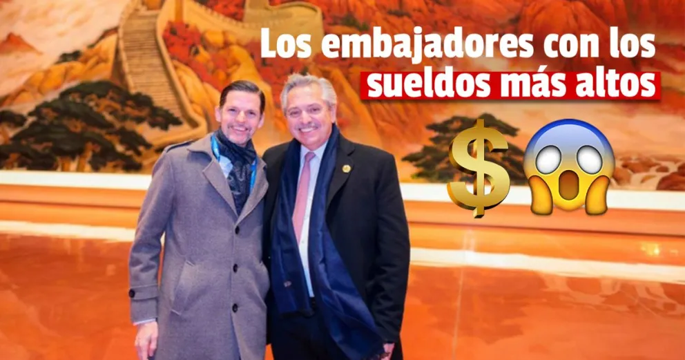 Los embajadores argentinos cobran más de 20 mil dólares mensuales 