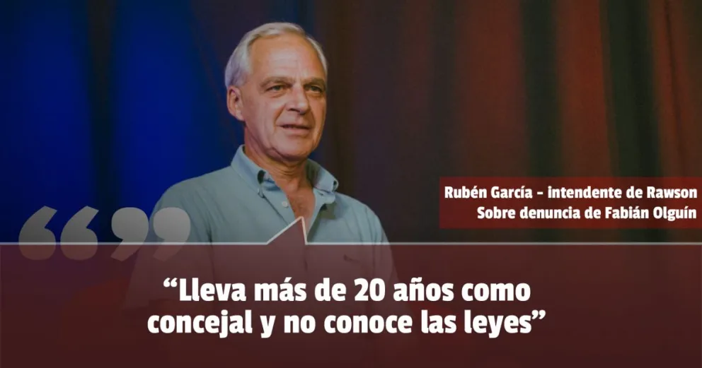 El intendente de Rawson dijo que el municipio no realizó ninguna contratación irregular 
