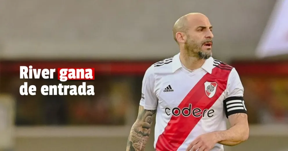 Con gol de Bruno Zuculini, River le gana 1-0 a Patronato por los cuartos de final de la Copa Argentina