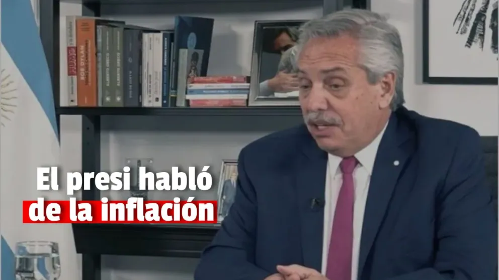 El presidente habló sobre la inflación y las gestiones realizadas 