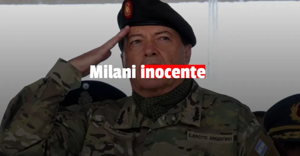 La justicia absolvió a César Milani de la acusación de enriquecimiento ilícito 
