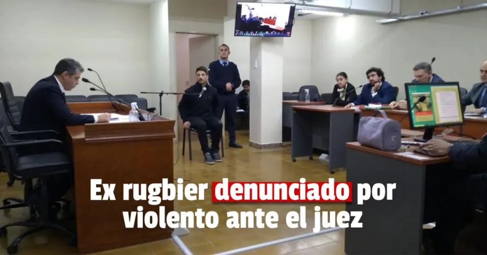 Prisión domiciliaria y pulsera electrónica para el ex rugbier denunciado por violencia de género 