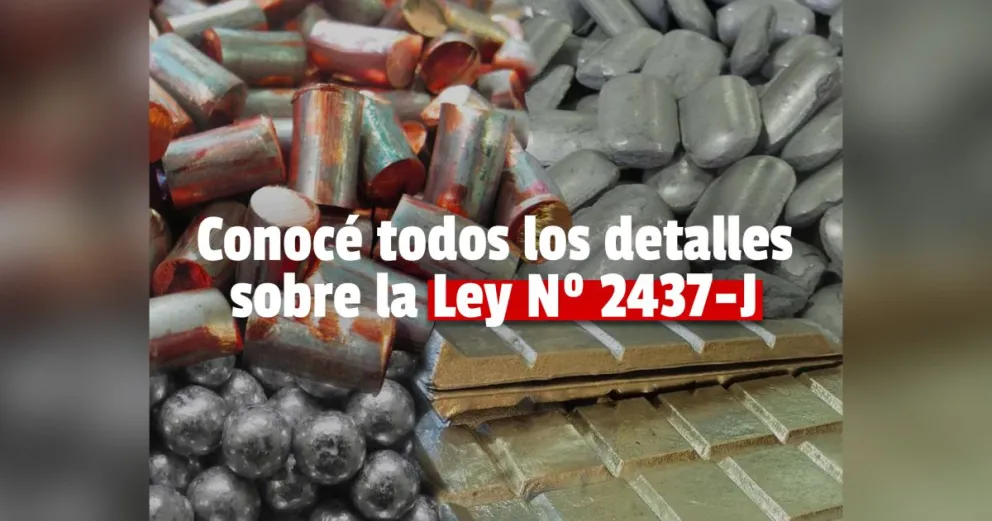 San Juan ya cuenta con ley, que regula la tenencia, comercialización y transporte de metales no ferrosos