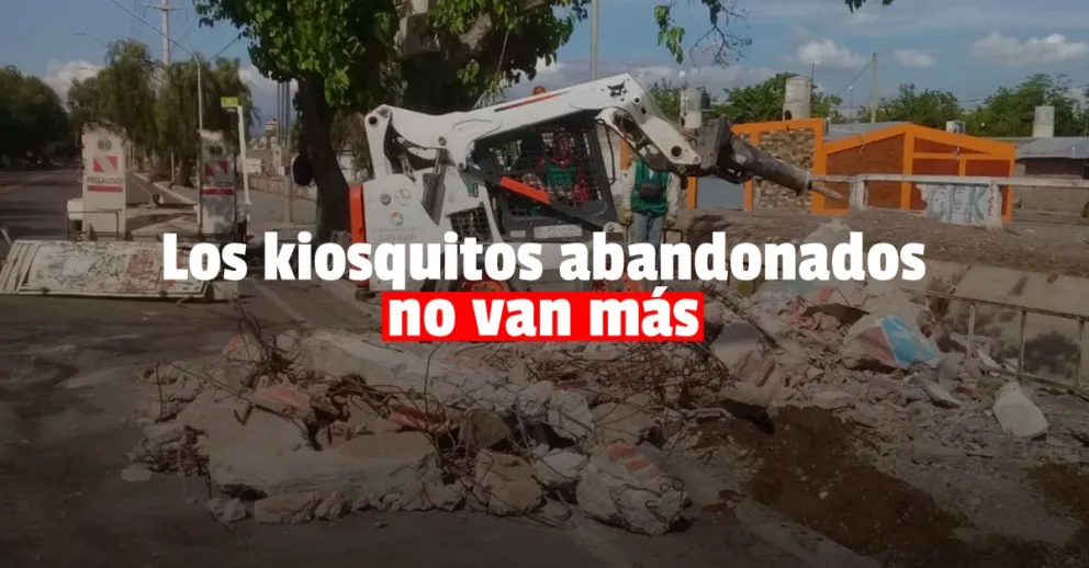 Erradicaron los kioscos abandonados de Capital