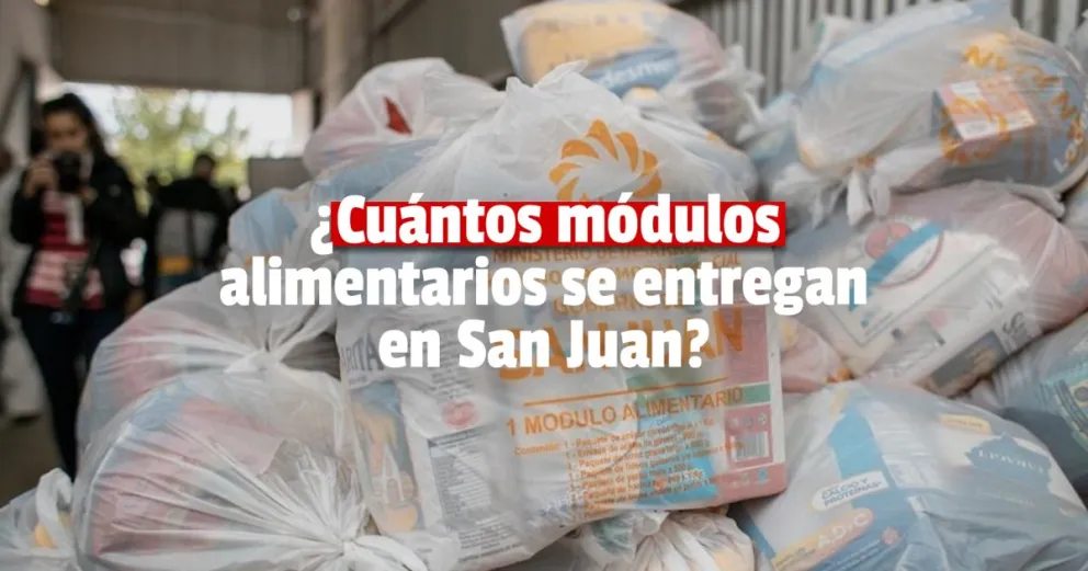 Desarrollo Humano tuvo que aumentar la cantidad de bolsones alimentarios que entrega por mes