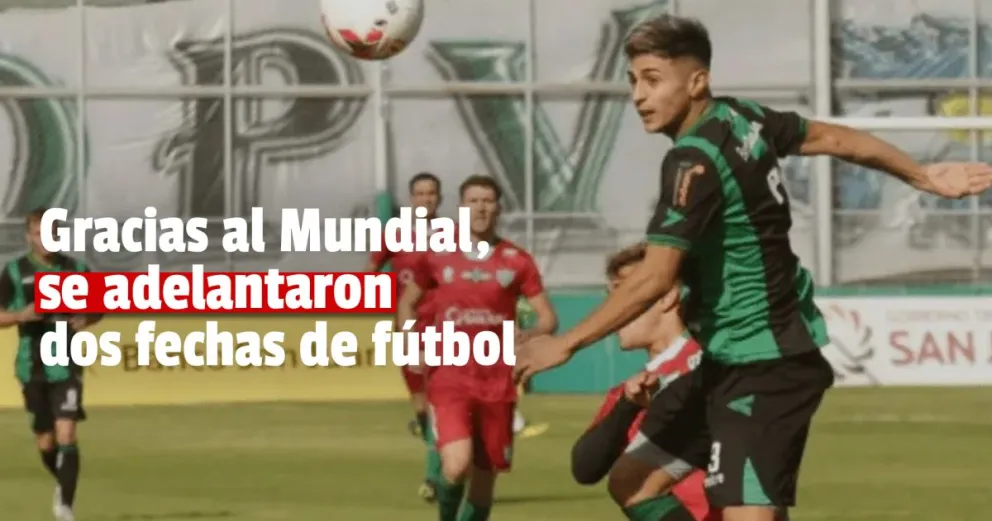 Dos partidos de fútbol se disputarán en una semana