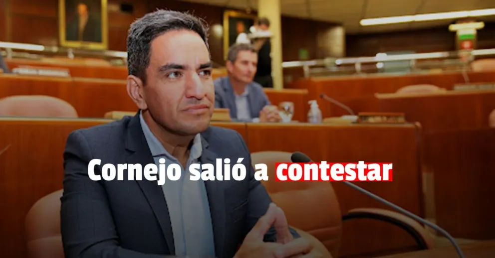 Cornejo dijo que lo acusaron injustamente y usaron la justicia para eso 