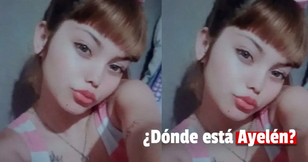 Buscan a Ayelén tiene 15 años y está desaparecida 