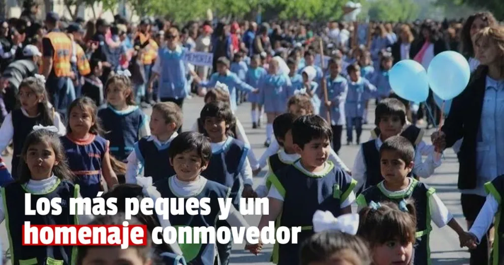 Chimbas realizará el desfile de nivel inicial con un homenaje a Malvinas