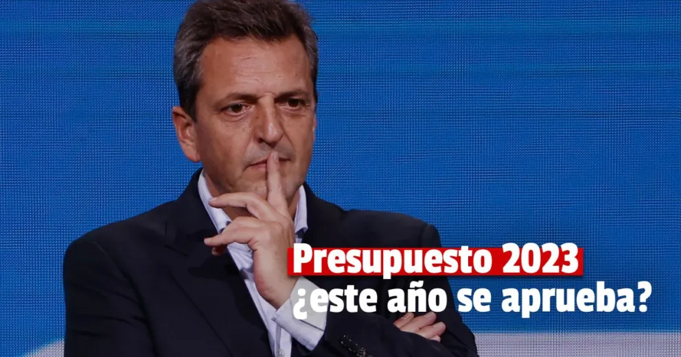Sergio Massa presenta el proyecto de ley del Presupuesto 2023