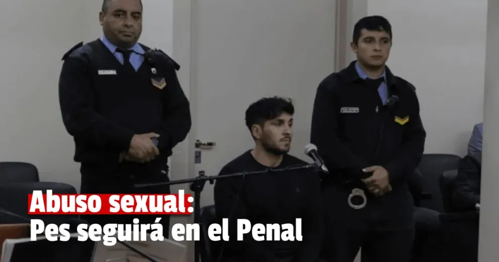 El juez Guillén determinó que Pes este en prisión mientras se investiga el caso 