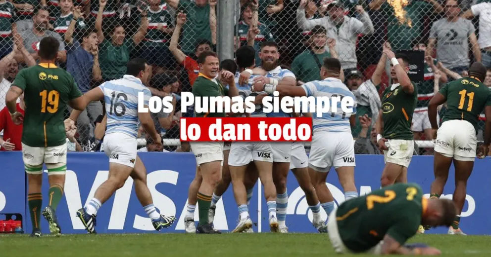 Los Pumas perdieron ante los Springboks 
