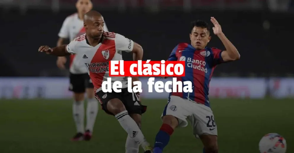 San Lorenzo recibe a River en el clásico de la fecha