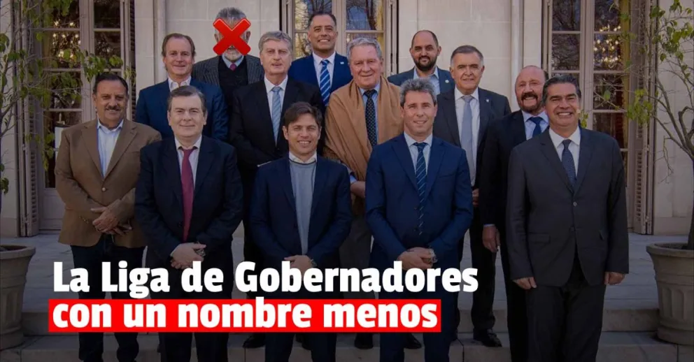 Alberto Rodríguez Saá dejó la Liga de Gobernadores