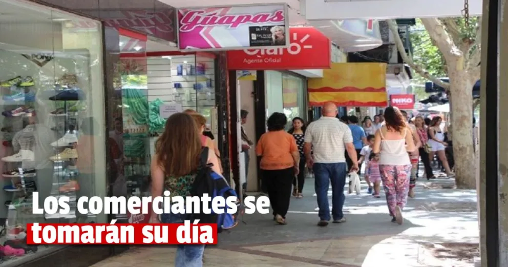 Los comercios sanjuaninos no trabajarán para el “Día del Empleado de Comercio”