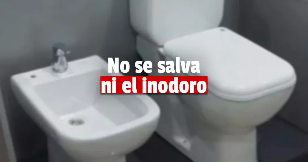 Sarmiento: se robaron dos inodoros de un boliche, un detenido 
