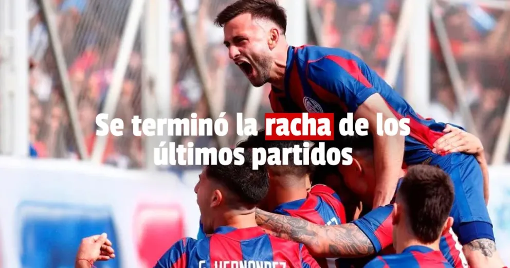 San Lorenzo jugó contra Huracán y ganó por 1 a 0