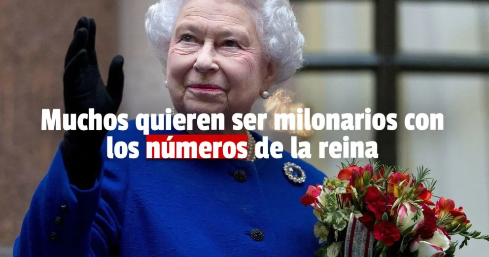Muchos jugadores usan el horario del fallecimiento de la Reina Isabel II para jugar a la lotería 