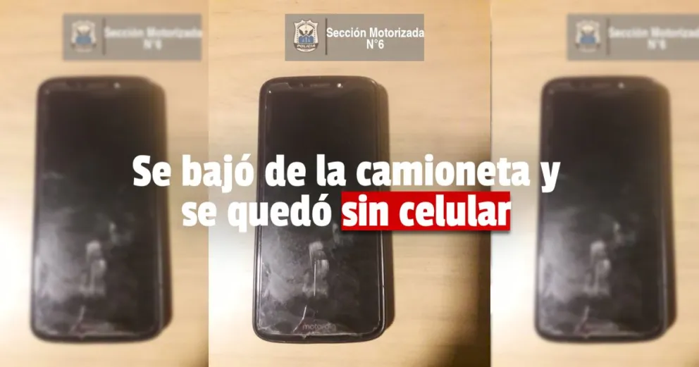 Un adolescente fue detenido por robar un celular 