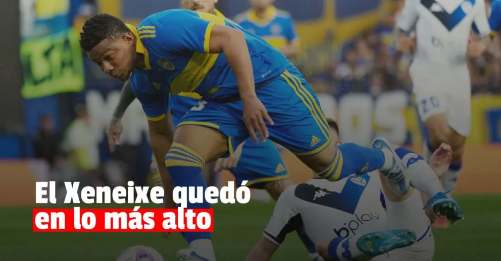 Boca le ganó a Vélez y quedó como único puntero