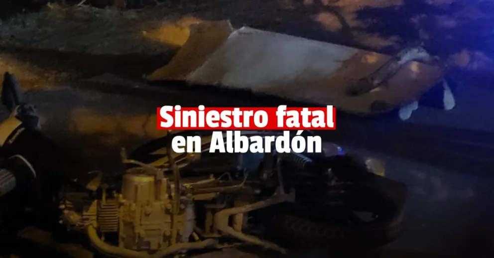 Perdió el control de su moto, chocó y falleció