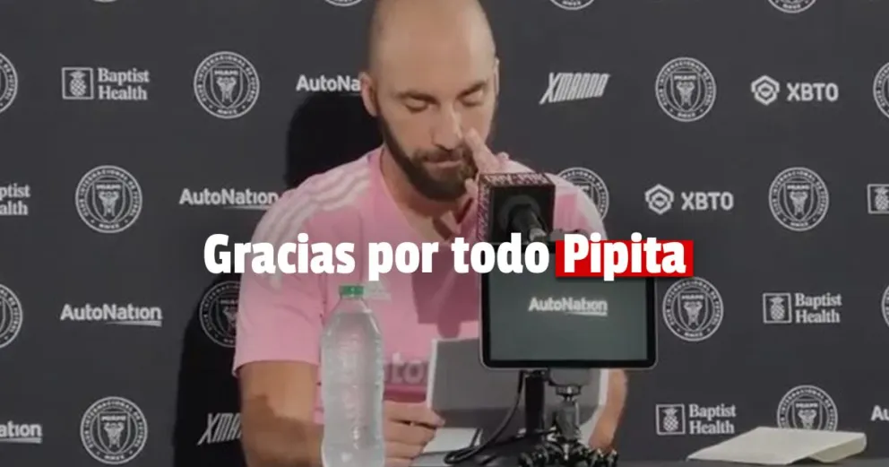 El "Pipita" Higuaín anunció su retiro del fútbol 