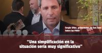 El gobernador dijo que el sistema de simplificación de las PASO es muy positivo 
