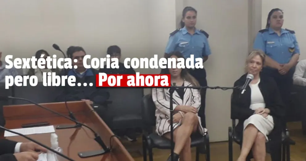 Sextética: condenaron a Coria pero no irá a la cárcel 