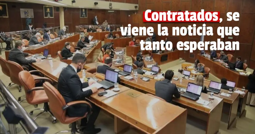 El jueves tratarán el ingreso a planta permanente de contratados provinciales 