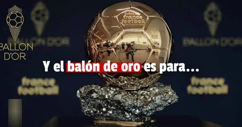 Filtraron el supuesto ganador del balón de oro