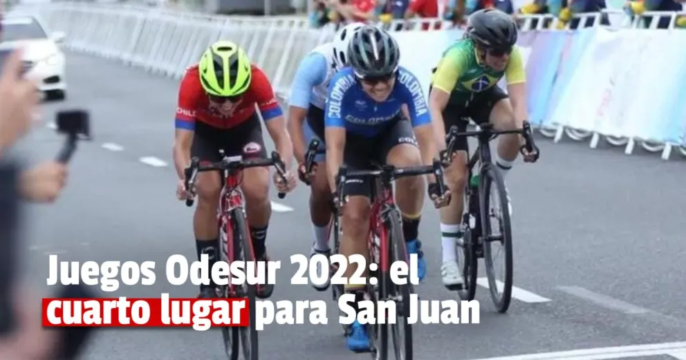 Maribel Aguirre quedó en 4to lugar en los Juegos Odesur 2022